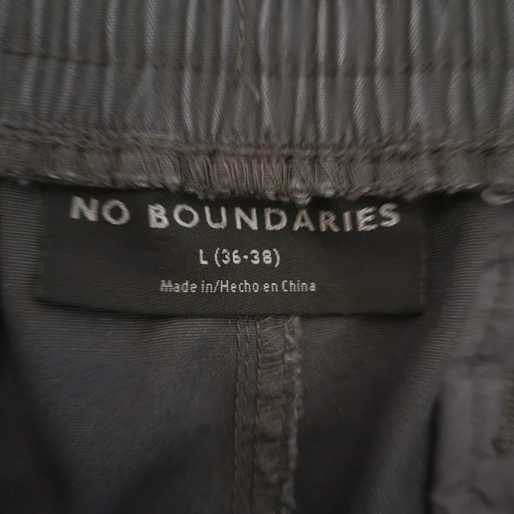 Gray Drawstring Swim Trunks - Picture 6 of 7